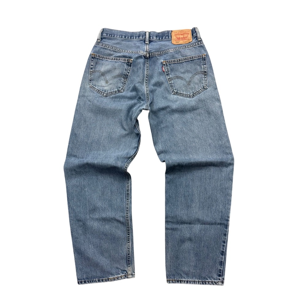 Y2K Levi's 550 Relaxed Fit Denim Jeans Medium Wash 33x29*